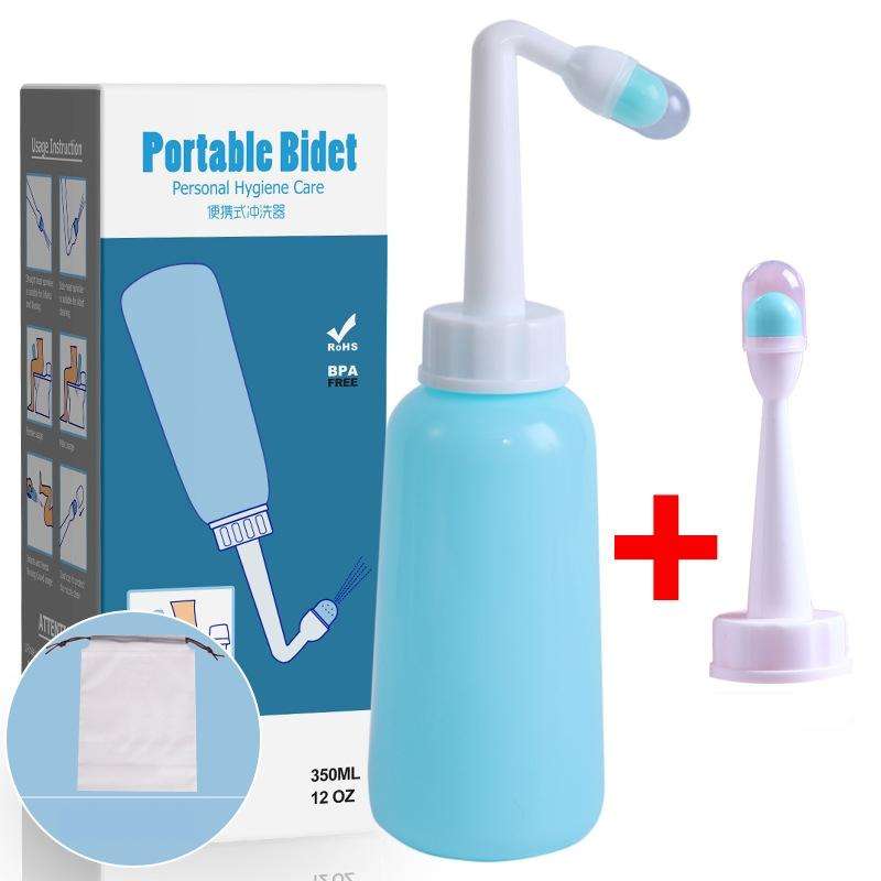 350ml Portable Travel Bidet Bodily Peri Wash Bottle for Postpartum Care(Green)