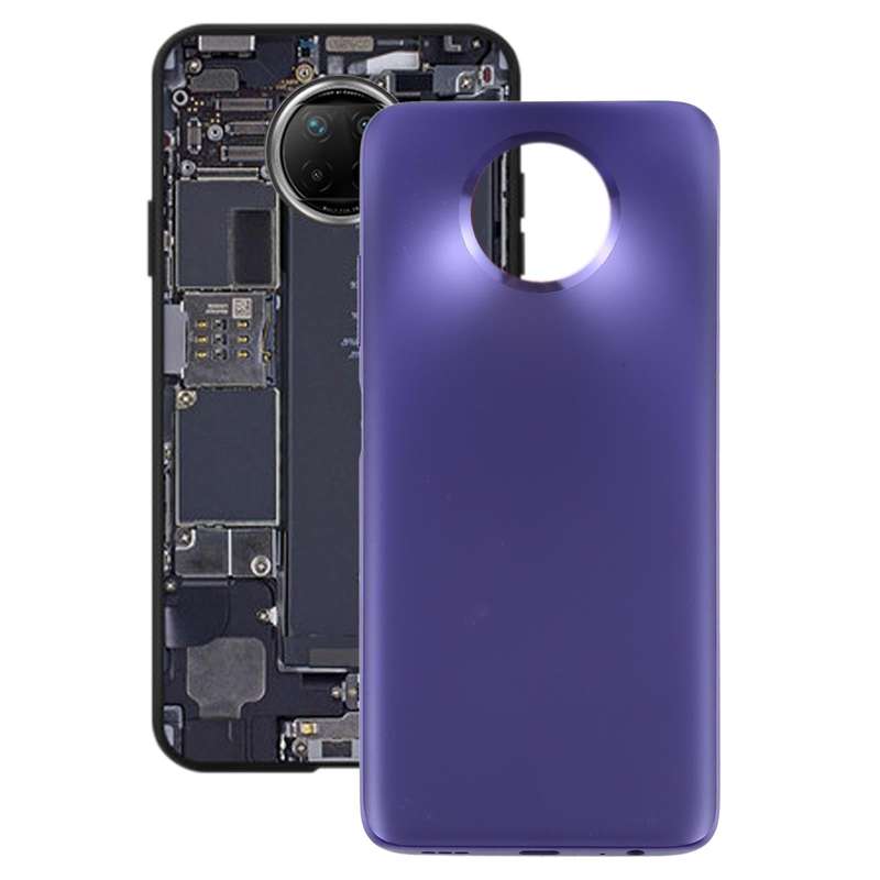 Original Battery Back Cover for Xiaomi Redmi Note 9 5G / Redmi Note 9T M2007J22G M2007J22C(Purple)