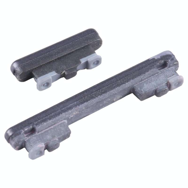 For Samsung Galaxy S21 FE 5G SM-G990 10pcs Power Button + Volume Control Button(Black)