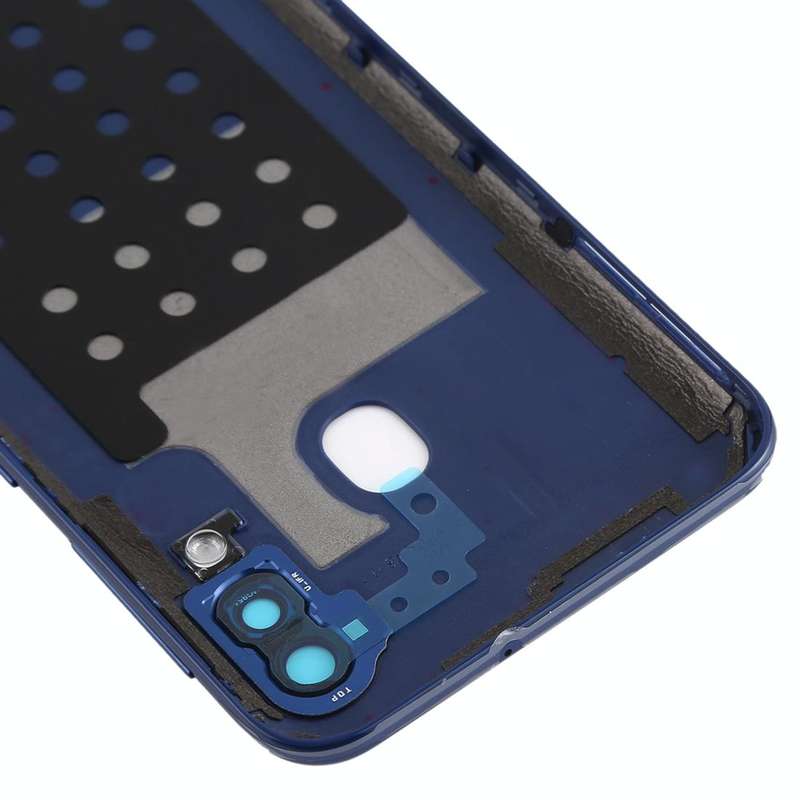 For Galaxy A20e Battery Back Cover with Side Keys (Blue)