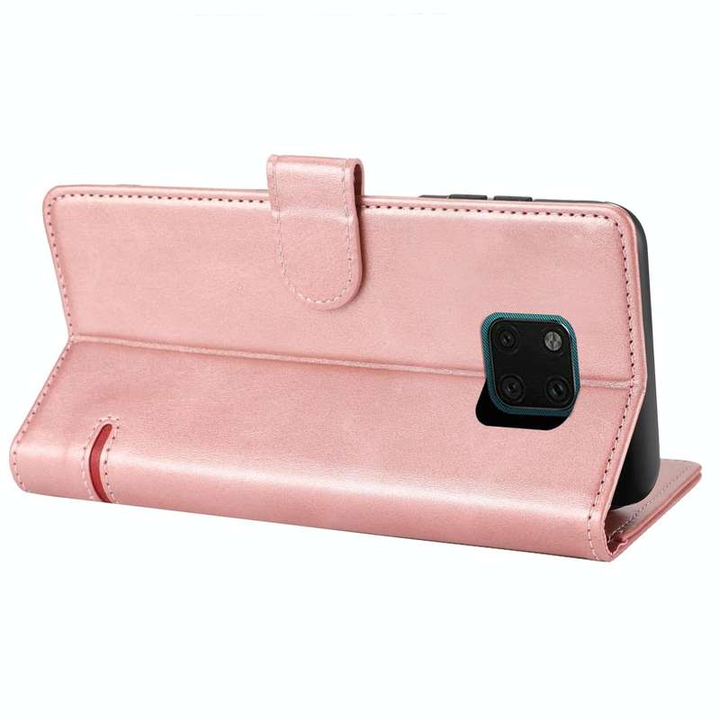 For Huawei Mate 20 Pro Classic Wallet Flip Leather Phone Case(Pink)