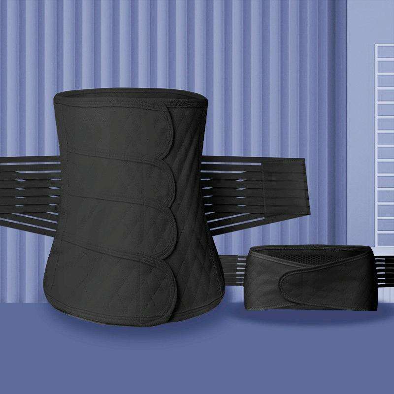 Postpartum Abdomen Belt Corset Belt Can Wear Elastic Abdomen Belt In All Seasons, Size: M(Black T...