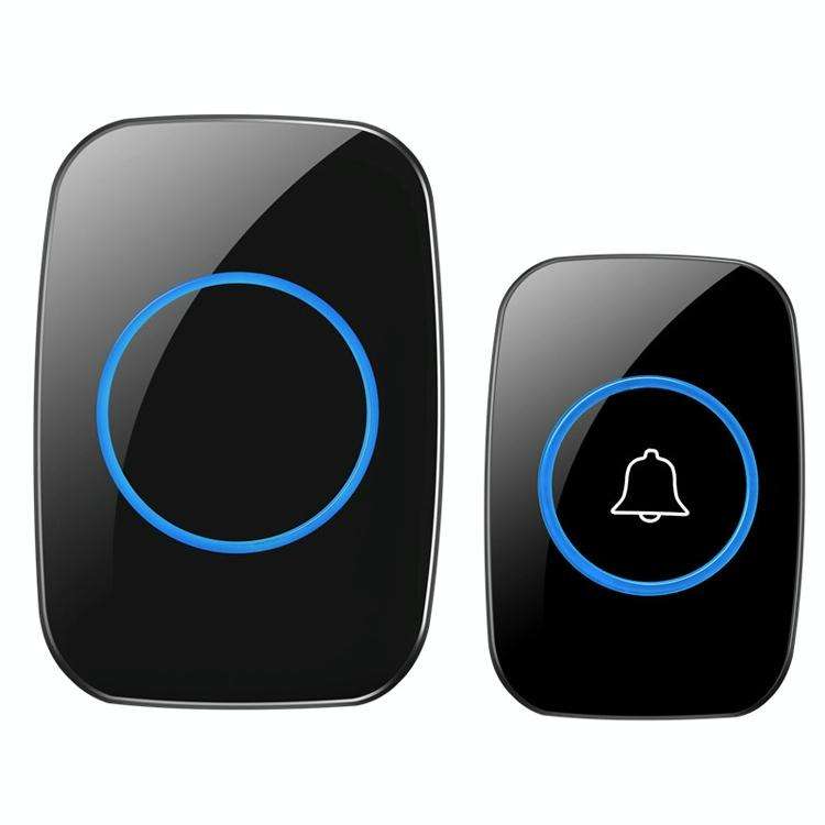 CACAZI A10 300m Long Range No Battery Waterproof LED Light Smart Wireless Doorbell