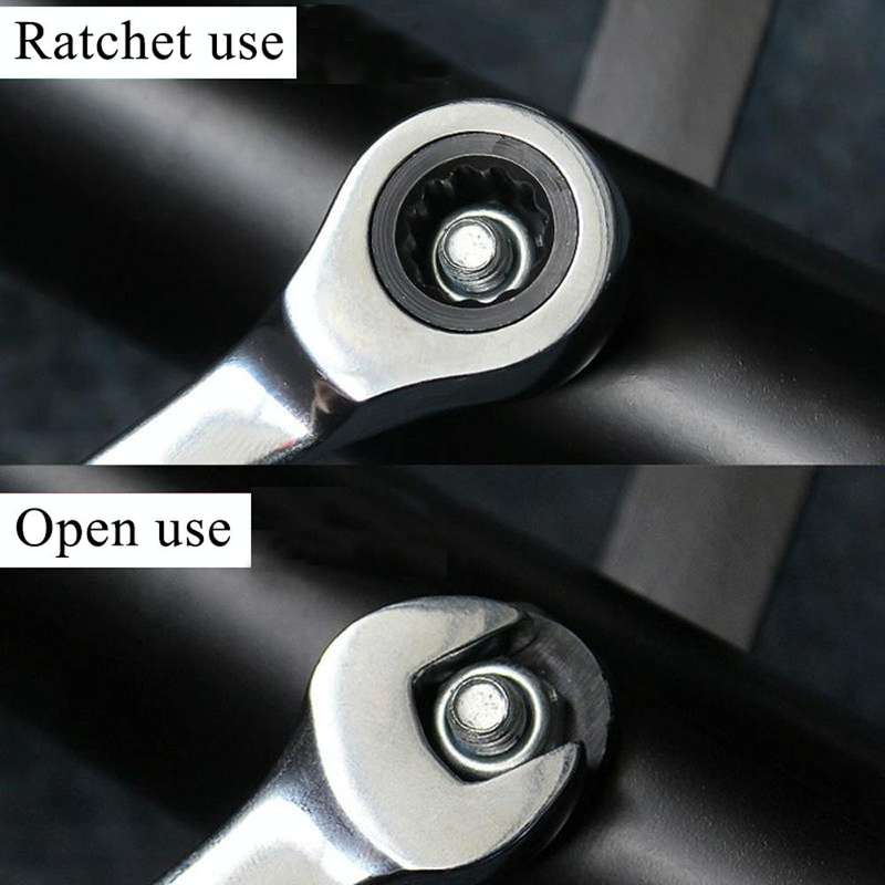 Combination Ratchet Wrench with Flexible Head Dual-purpose Ratchet Tool, Specification: 23mm