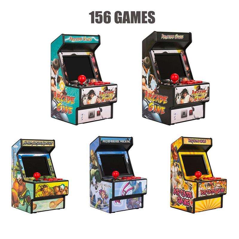 Retro Mini Arcade Handheld Game Console 16-bit Built-in 156 Games (Arcade 4 #)
