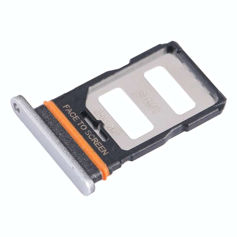For Xiaomi Redmi Note 12 Pro+ 5G SIM Card Tray + SIM Card Tray (Silver)