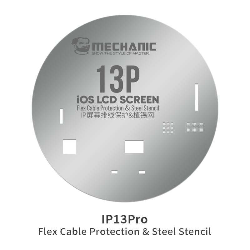 Mechanic UFO LCD Screen Flex Cable Protection and Reballing Planting For iPhone 13 Pro