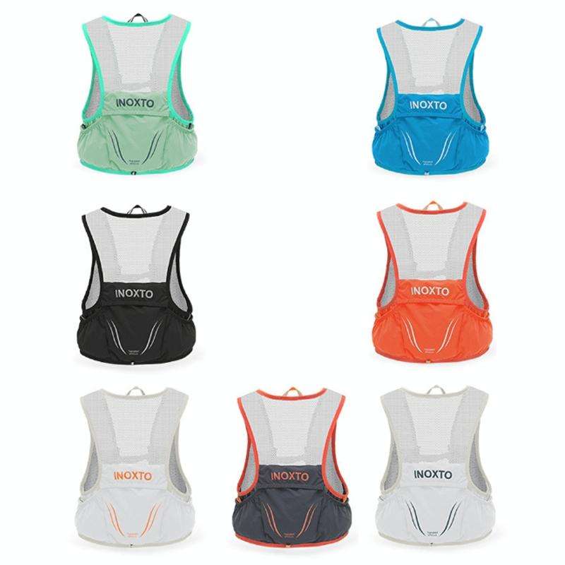 INOXTO Outdoor Cycling Off-Road Multifunctional Hydration Backpack, Size: Small(Light Gray With I...