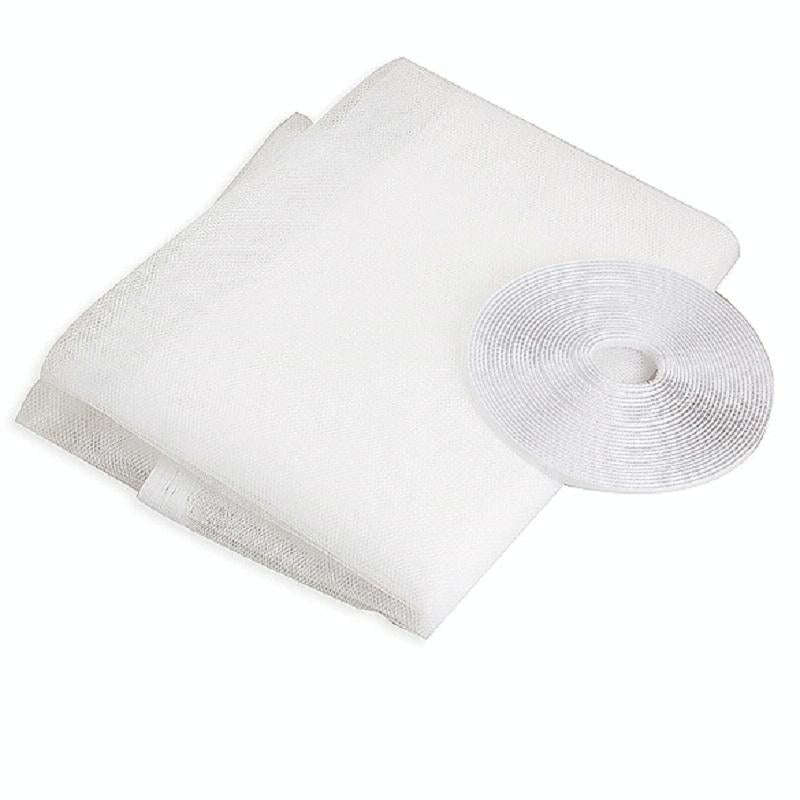 DIY Fly Mosquito Bug Mesh Window Screen Self-adhesive Anti-mosquito Net 15X20CM