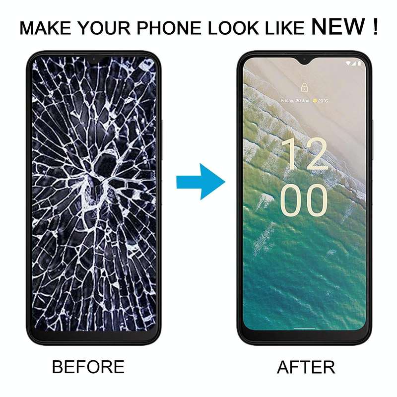 For Nokia C32 OEM LCD Screen with Digitizer Full Assembly