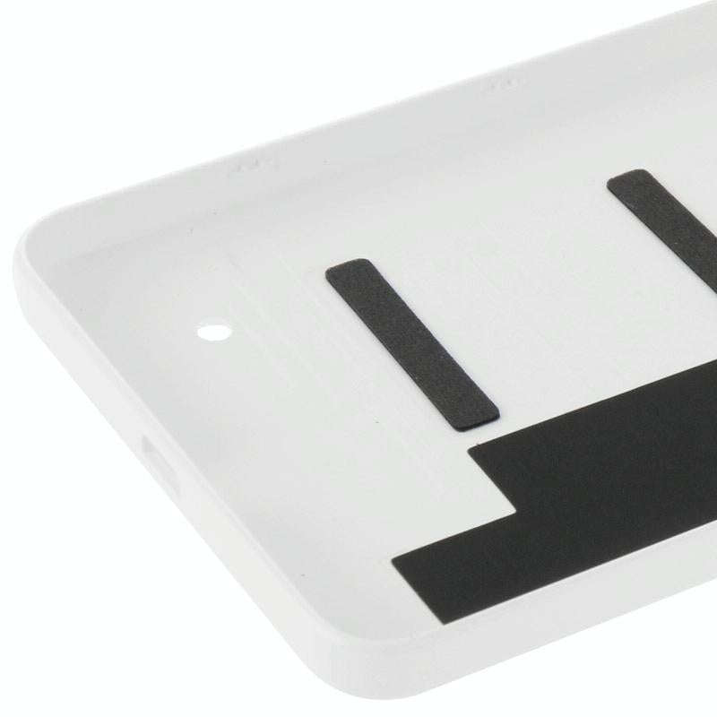 Smooth Surface Plastic Back Housing Cover for Microsoft Lumia 640(White)