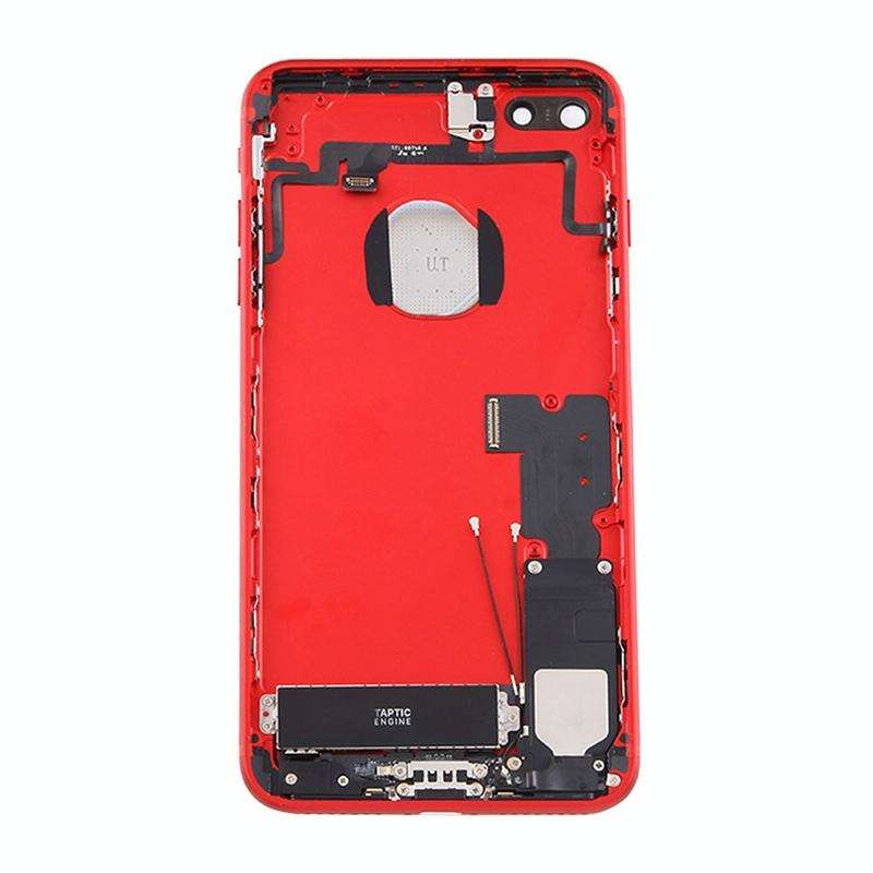 for iPhone 7 Plus Battery Back Cover Assembly with Card Tray(Red)