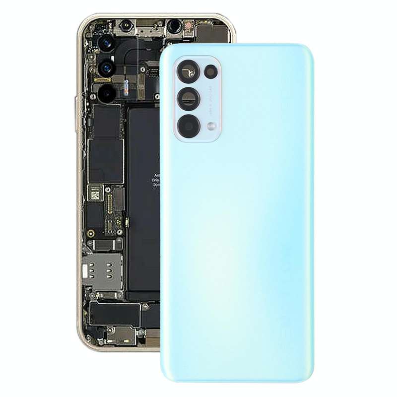 For OPPO Reno5 K PEGM10 Original Battery Back Cover (Green)