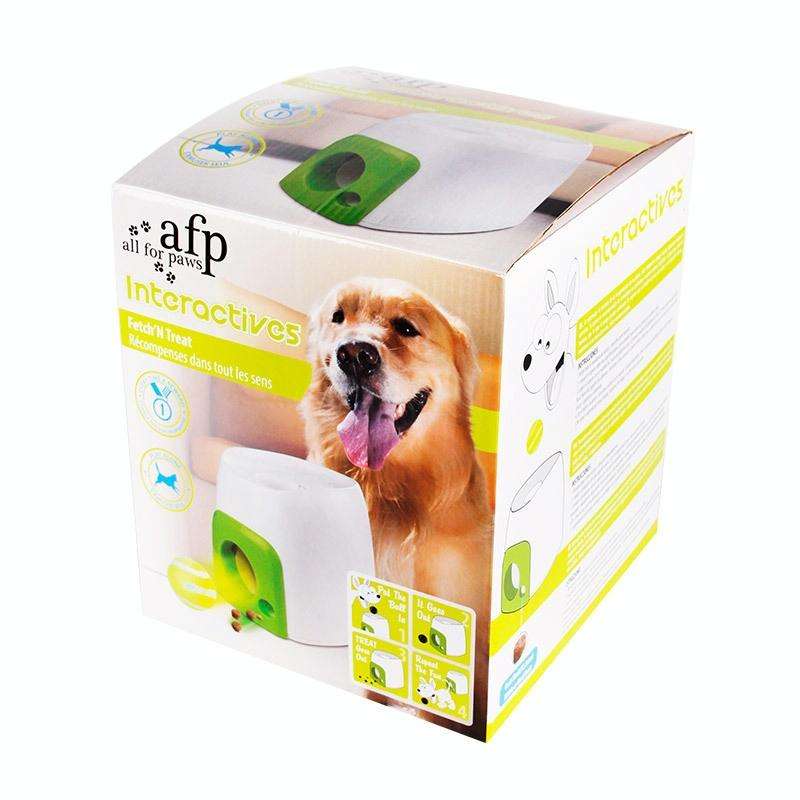AFP Tennis Food Reward Machine Leaky Feeder Dog Smart Feeding Machine Toy(Green+1 Ball)