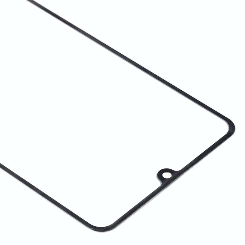 For Samsung Galaxy A31 Front Screen Outer Glass Lens (Black)