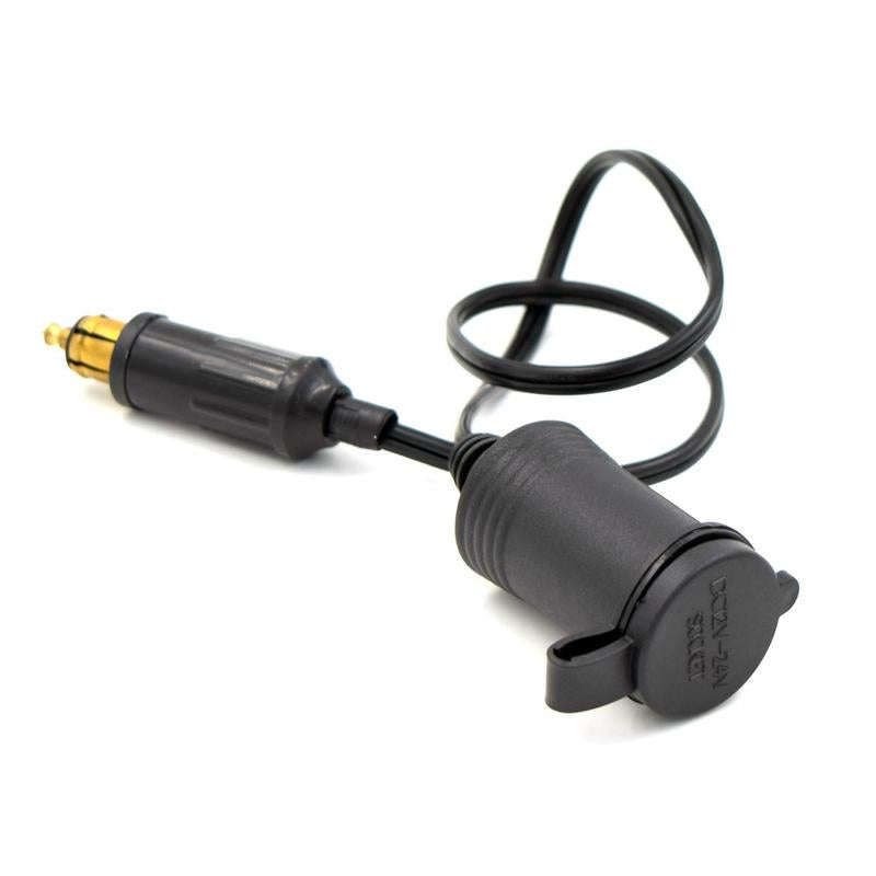 Car 15A 12-24V Multi-functional European Standard Connector Cigarette Lighter for BMW / Motorcycl...