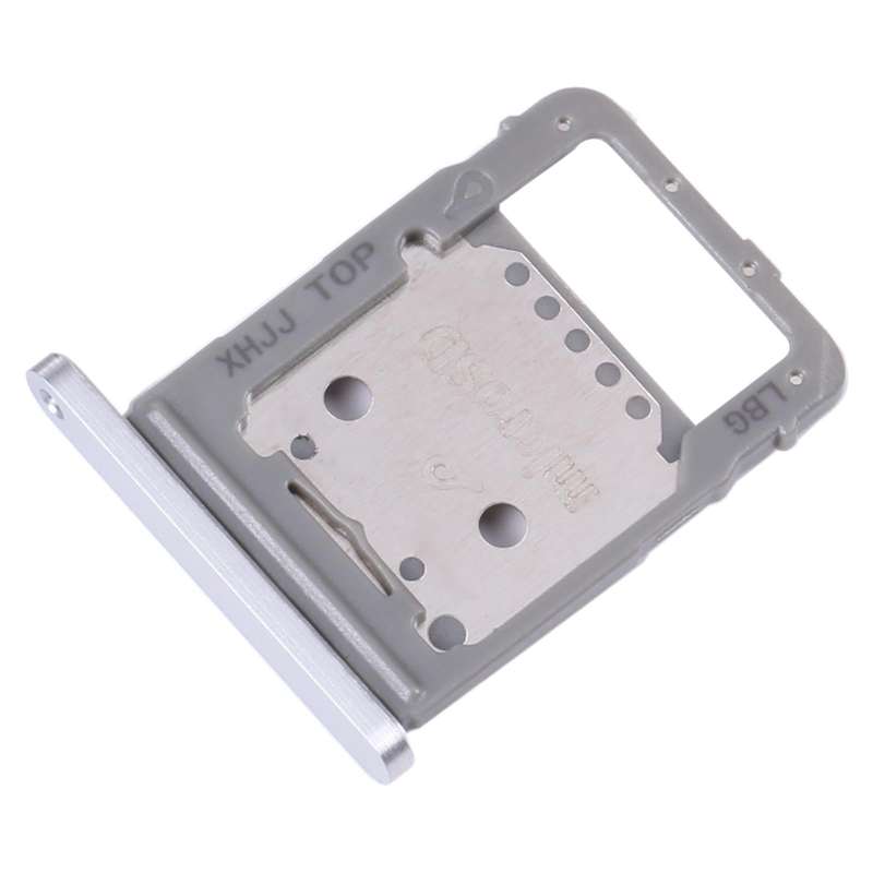 For Samsung Galaxy Tab S8 SM-X700 Original SIM Card Tray + Micro SD Card Tray (Silver)