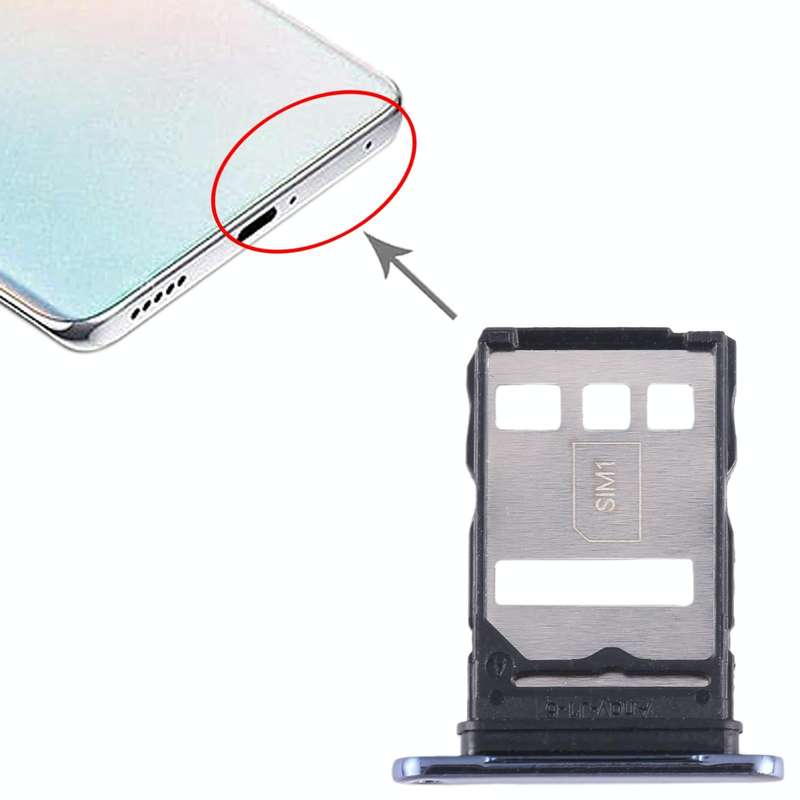 For Honor X40 GT SIM Card Tray (Silver)