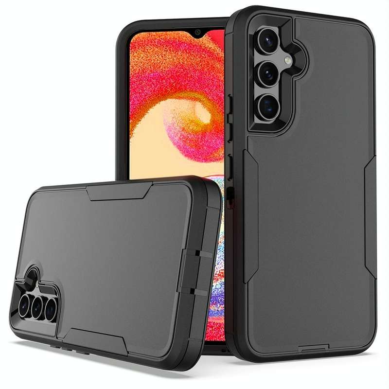 For Samsung Galaxy A54 5G 2 in 1 Magnetic PC + TPU Phone Case(Black)
