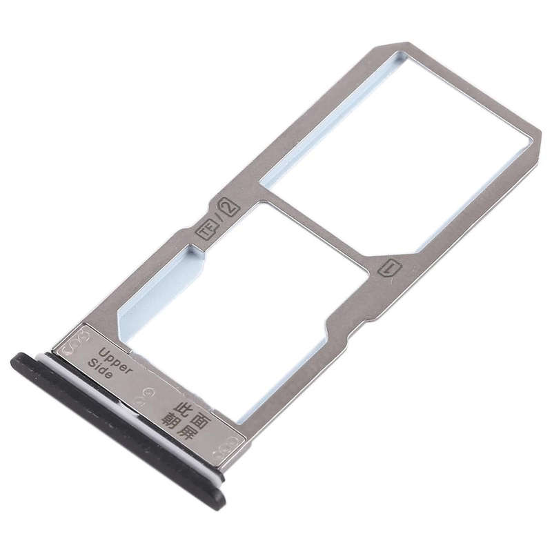 For Vivo Y67 SIM Card Tray + SIM Card Tray / Micro SD Card Tray (Black)