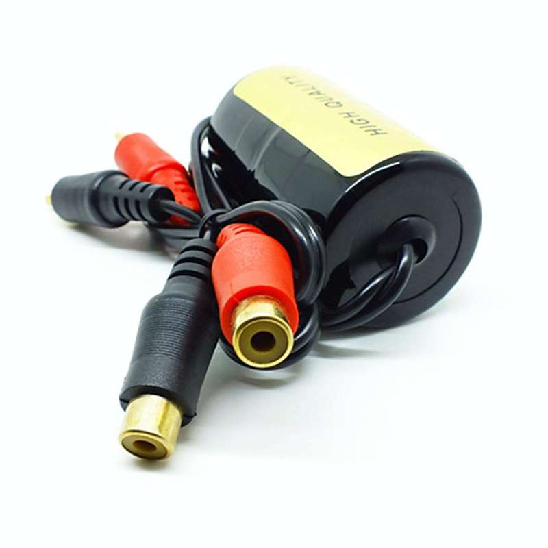 RCA Audio Filter Eliminates Audio-Sounding Noise Lifting Sound Car Audio Filters