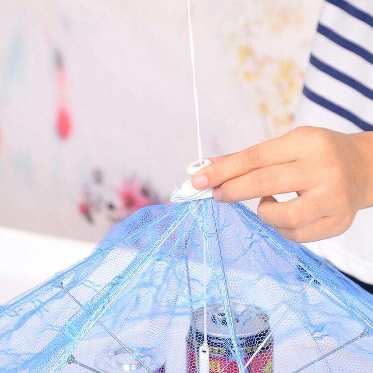 Lace Folding Dish Cover Mesh Cover Dish Dust-proof Printing Food Cover Fly-proof Cover Food Cover...