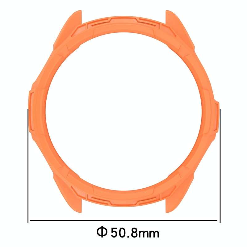 For Garmin Forerunner 965 Armor Hollow Watch Protective Case(Black)