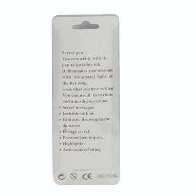Magic Trick - Invisible Ink UV Light Pen(Silver)