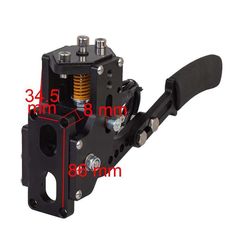 Modified Analog Linear 14bit USB Racing Game PC Drifting Handbrake for Win System, with Support H...