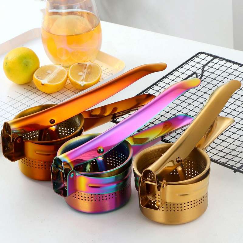 Stainless Steel Manual Juicer Detachable Juicer Commercial Large Capacity Fruit Juicer Magic Colo...