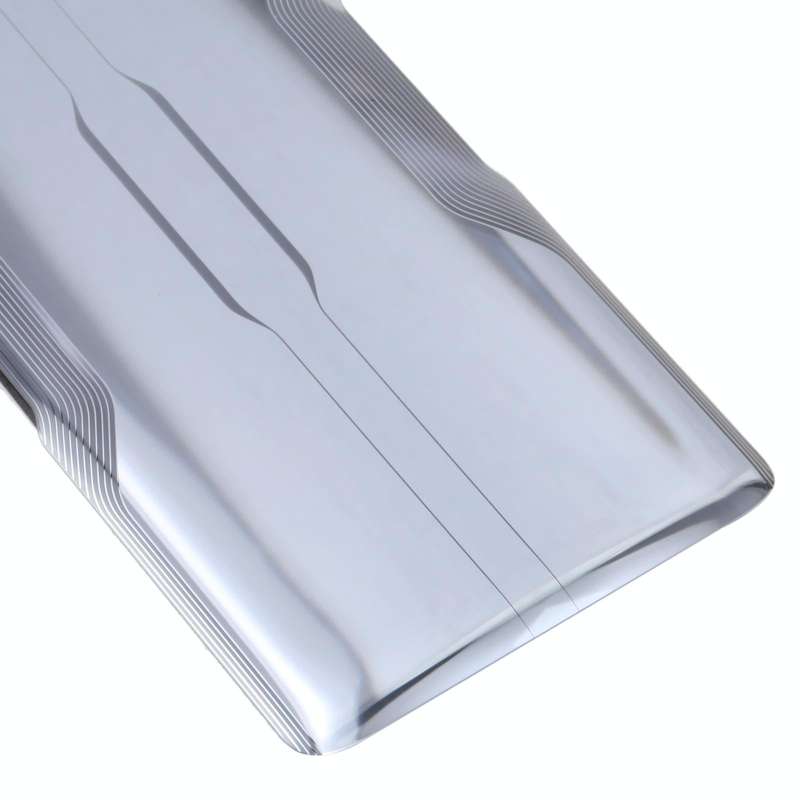 Glass Battery Back Cover for Xiaomi Redmi K40 Gaming(Silver)