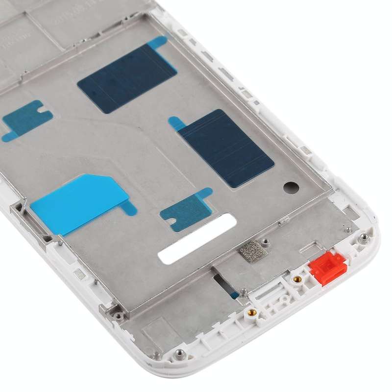 Front Housing LCD Frame Bezel Plate for Huawei G7 Plus(White)