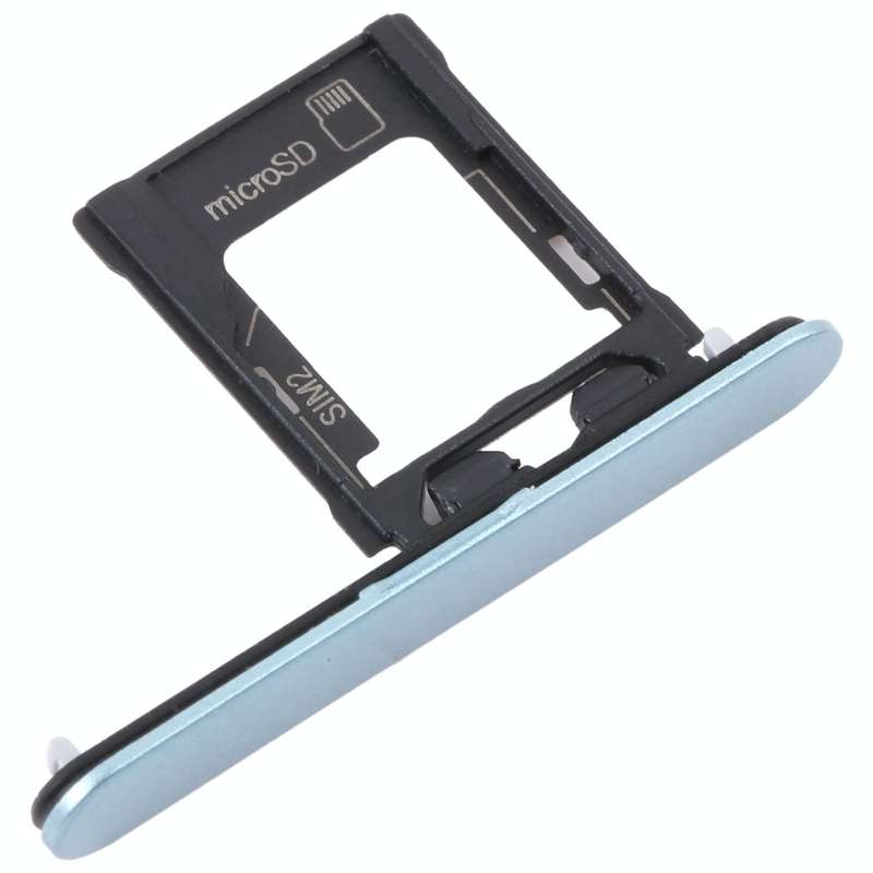For Sony Xperia XZ1 Compact Original SIM Card Tray + Micro SD Card Tray (Blue)