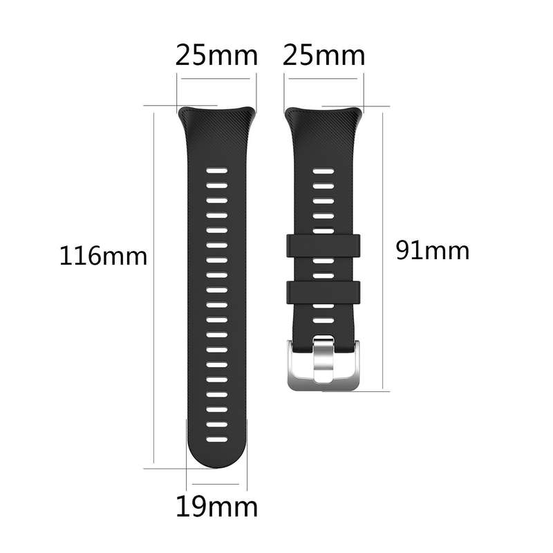 For Garmin Forerunner 45 / Forerunner 45S Universal Twill Solid Color Silicone Watch Band(Orange)