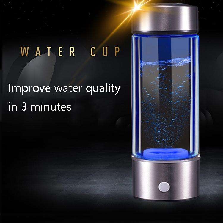 Portable Health Hydrogen-Rich Water Cup High-Concentration Negative Ion Electrolysis Generator, C...