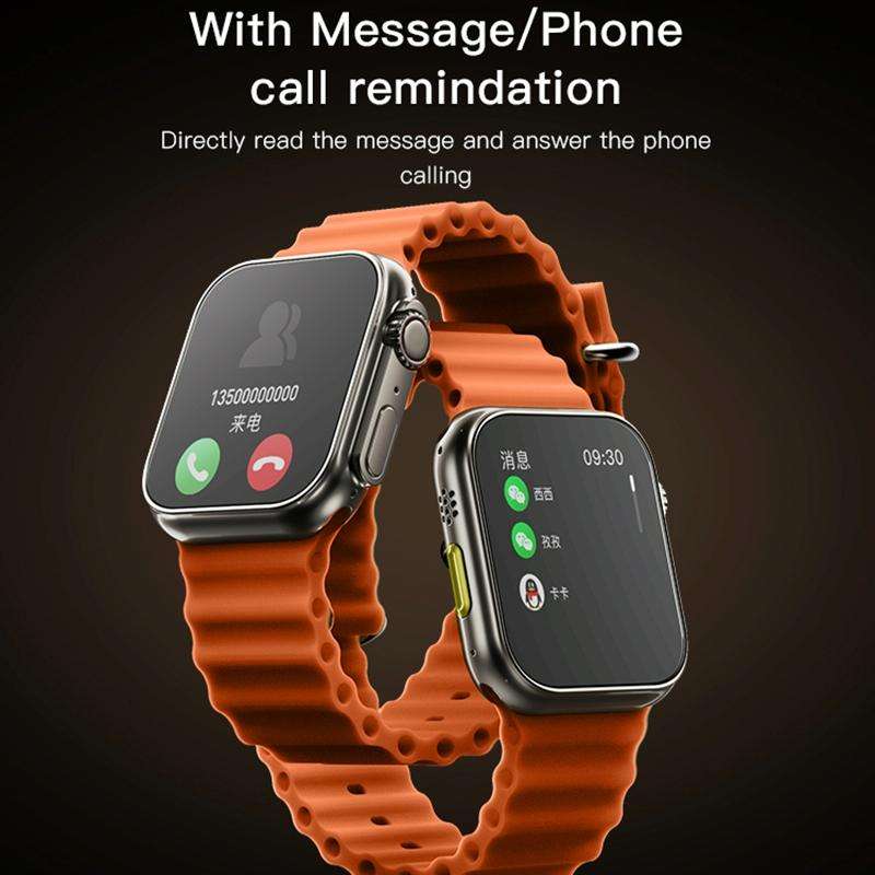 Yesido IO19 2 inch IPS Screen IP68 Waterproof Smart Watch, Support Blood Pressure Monitoring / EC...