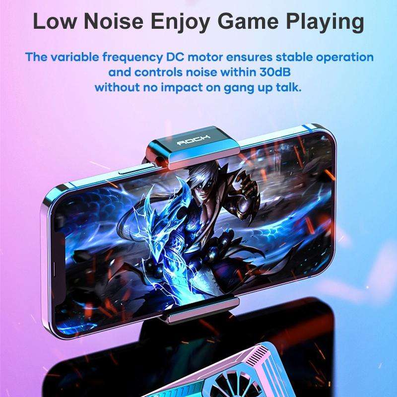 ROCK i100 Stretchable Semiconductor Cooling Mobile Phone Radiator for Phones Below 86mm Width, wi...