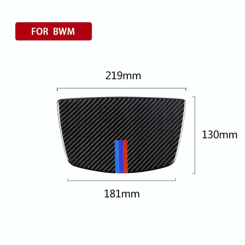 Three Color Carbon Fiber Car Instrument Speaker Panel Decorative Sticker for BMW F30 2013-2018 / ...