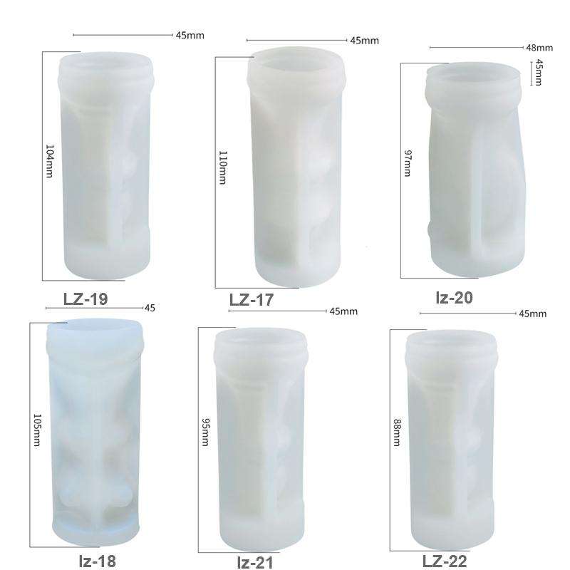 2 PCS Chess Aromatherapy Candle Silicone Mold Crystal Epoxy Mold, Specification: Bishop LZ-19