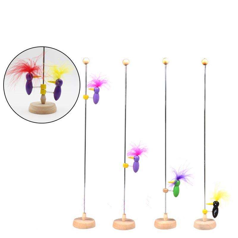 10 PCS Nodding Woodpecker Decompression Vent Children Educational Toys, Colour: Primary Color Sin...