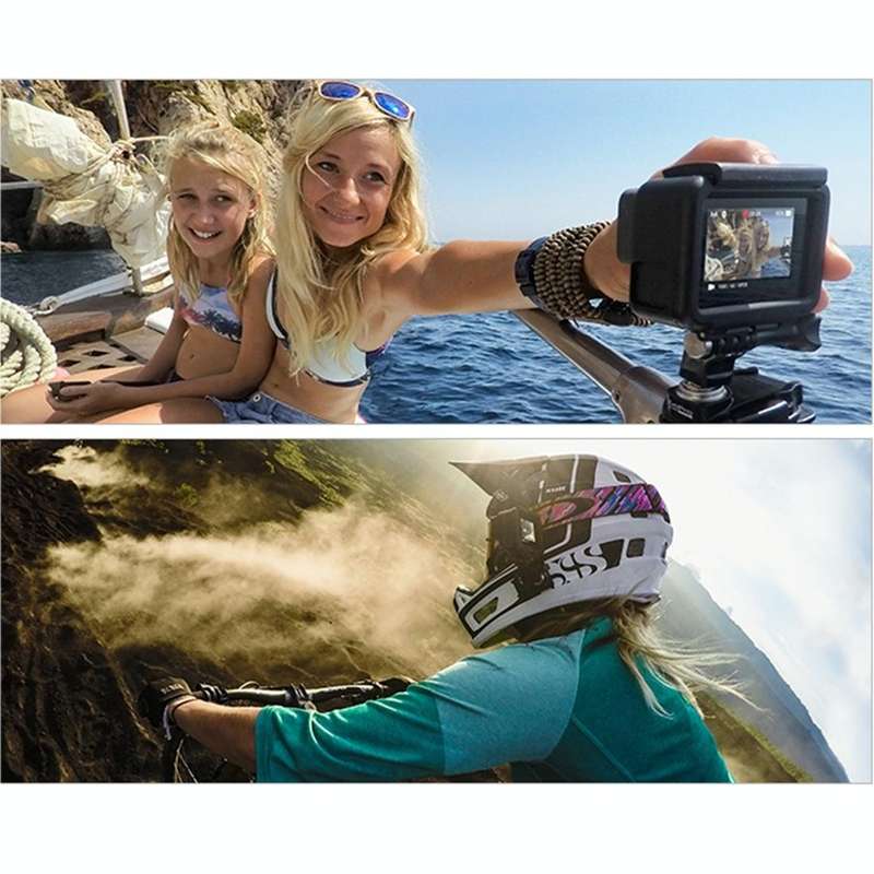 PULUZ ABS Plastic Housing Shell Frame Mount Protective Case Cage with Pedestal and Long Screw for...