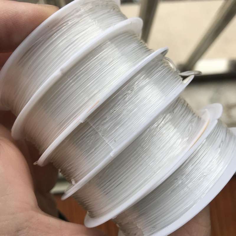5 PCS Transparent Fishing Line Elastic Line DIY Handmade Jewelry Accessories Material Beads Bead ...