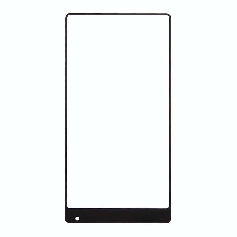For Xiaomi Mi Mix Front Screen Outer Glass Lens(Black)