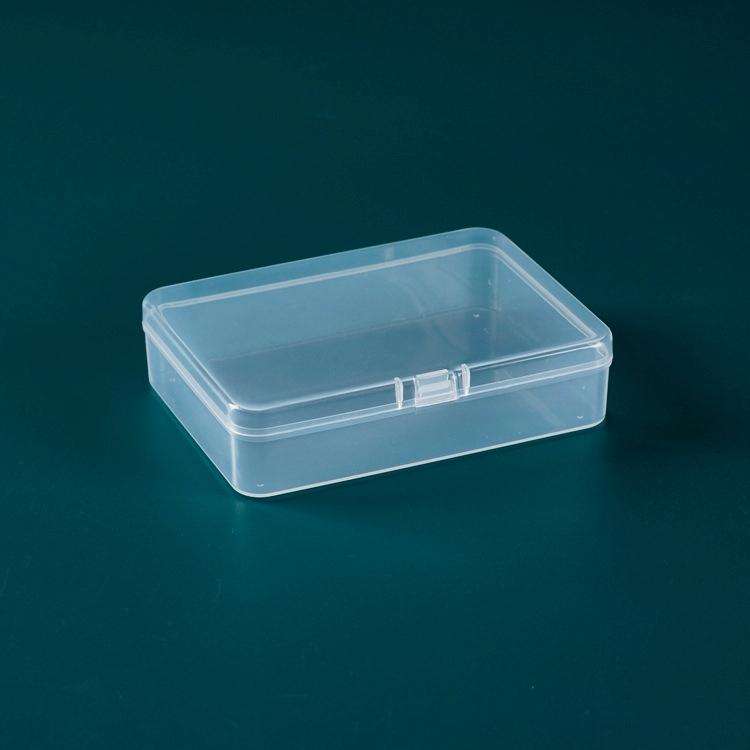 10 PCS Rectangular PP Plastic Box Transparent Packaging Box With Cover Plastic Parts Hardware Too...