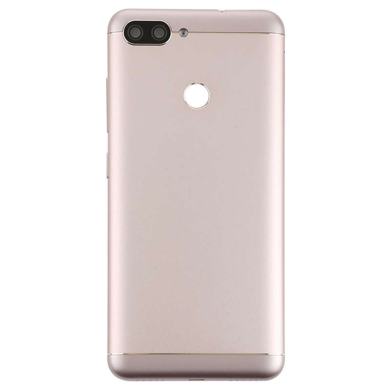 Back Cover with Camera Lens & Side Keys for Asus Zenfone Max Plus (M1) / ZB570TL(Gold)