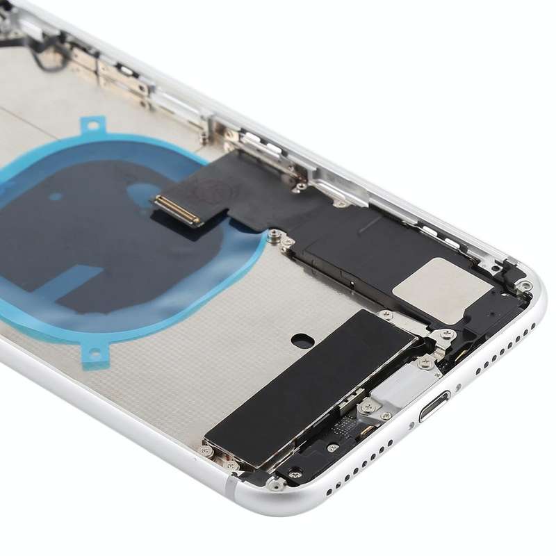 Battery Back Cover Assembly with Side Keys & Vibrator & Speaker Ringer Buzzer & Power Button + Vo...