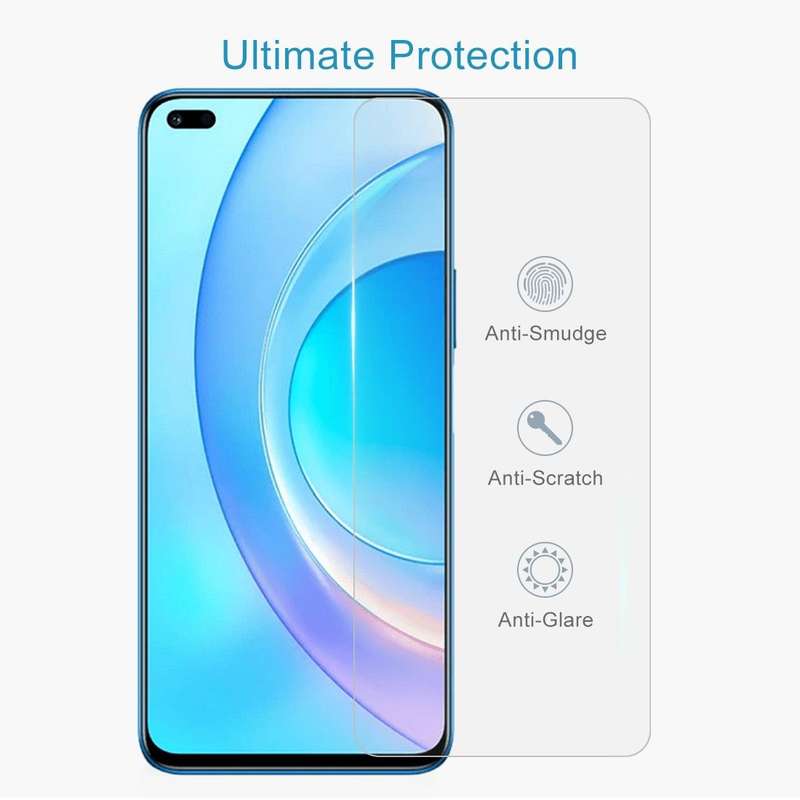 For Honor 50 Lite 50 PCS 0.26mm 9H 2.5D Tempered Glass Film