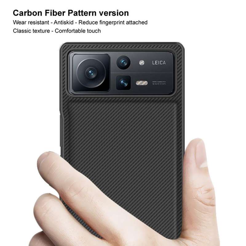 For Xiaomi Mix Fold 2 5G IMAK Ruiyi Series Carbon Fiber PU + PC Phone Case