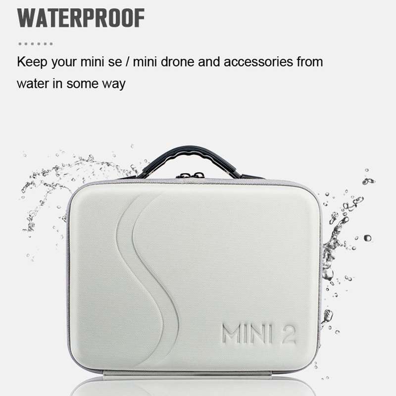 For DJI Mavic Mini 2 STARTRC 1110309 Drone Handbag Messenger Storage Bag(Grey)
