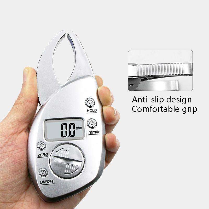 Digital Display Fat Measuring Instrument Sebum Pliers(White)